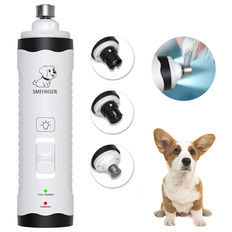LED Electric Pet Nail Clippers Professional Cat Nail Scissors Suit for Dog Grooming Tool Trimmer Puppy Clippers Pet Supplies