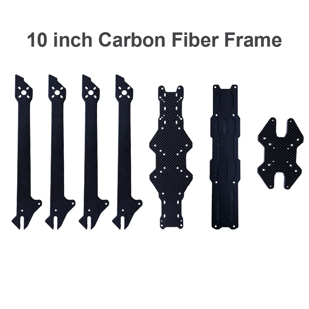 

BEYONDSKY 10 inch FPV Carbon Fiber Frame Kit Wheelbase 420mm Arm 6.0mm Suitable for Long Range Drone Body