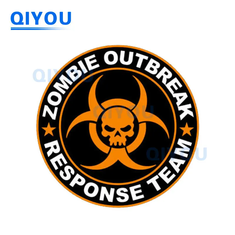 

Creative Zombie Skull Warning Car Sticker Exterior Accessories PVC Decal Suitable for Helmet Off-road Vehicle Body Surfboard