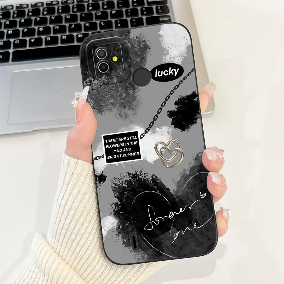 Silicone Cute Fashion Butterfly Flower Love Painted Phone Case