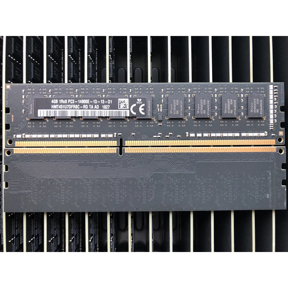 

1 pcs 4GB 4G 1866 DDR3 ECC 1RX8 PC3-14900E UDIMM RAM For SK Hynix Memory High Quality Fast Ship