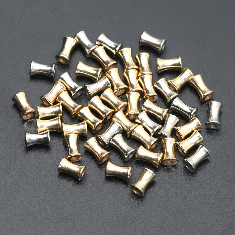 

100 шт./партия, бусины из бамбука, 5 х8 мм бамбуковые совместные бусины CCB Spacer бусины акриловые бусины для ювелирных изделий, делая DIY ювелирные ожерелья браслеты аксессуары