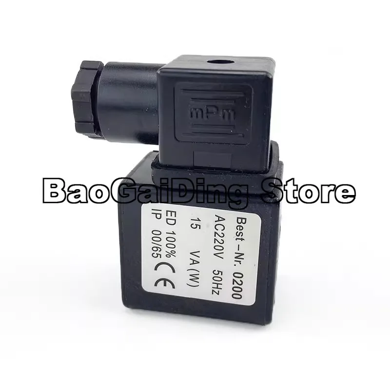 베스트-Nr.0200 공압 솔레노이드 밸브 코일 내경 13mm 높이 41mm AC220V AC110V AC380V AC36V AC24V DC24V DC12V DIN43650A