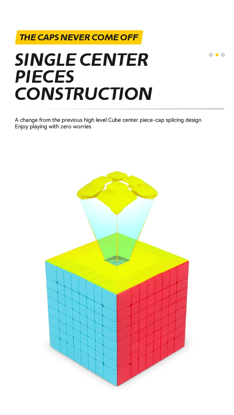 [Funcube]QiYi 8x8x8 Magic Cube Speed Puzzle Professional Antistress Puzzle Fidget Toys 8x8 Cubo Magico Educational Toys 5