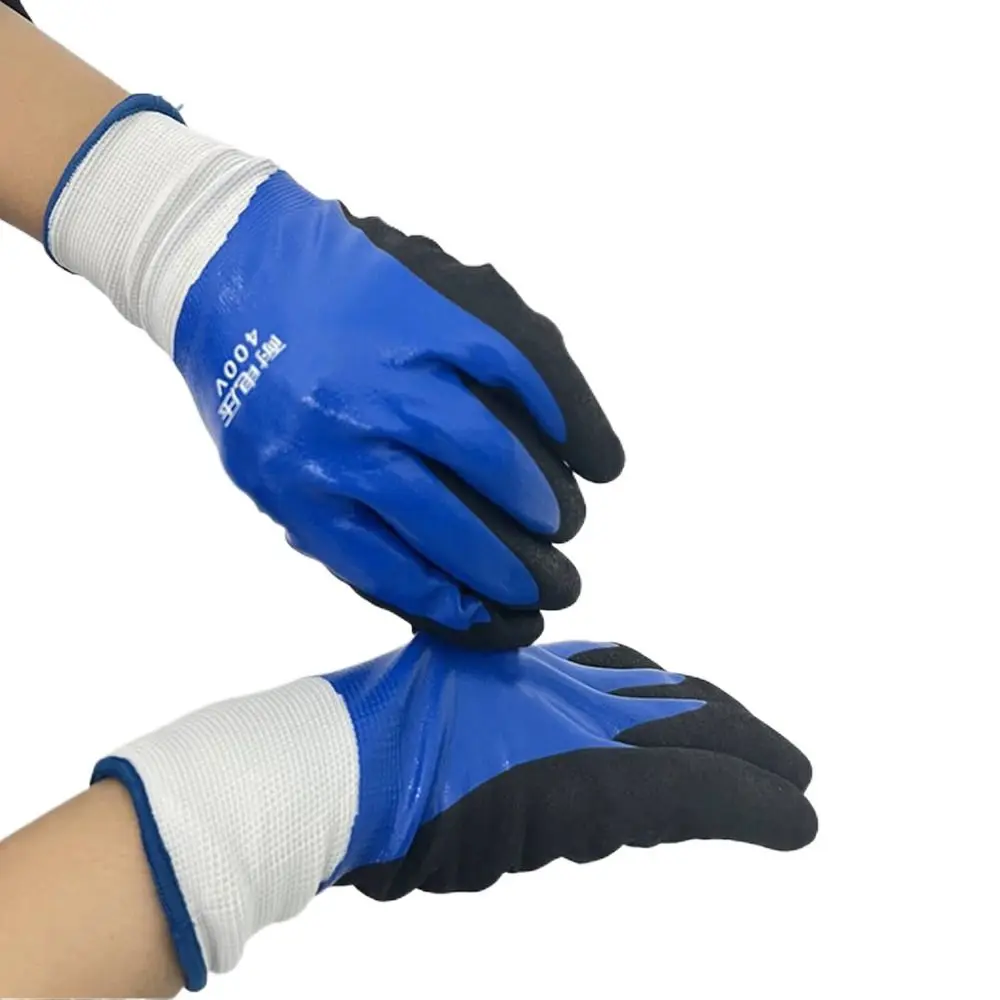 Blue Electrician Insulating Gloves 3