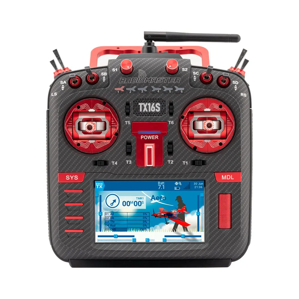 New RadioMaster TX16S MKII MAX FCC LBT V4.0 Hall Gimbals Radio Control System ExpressLRS or Multi-protocol 4in1 thumbnail 3