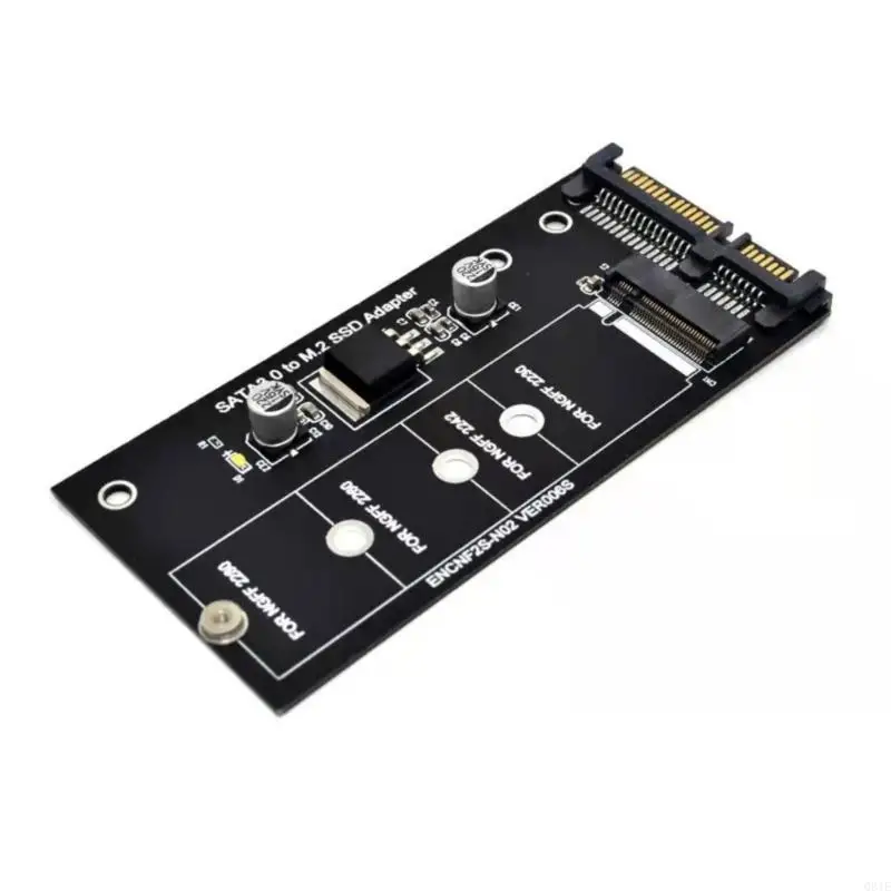 M.2 to SATA3 NGFFs SSDs Converters Adapter Card 6Gbps for Computer Integration Q81E