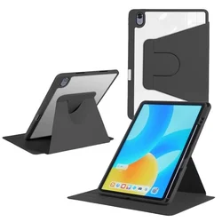 360 - Degree Rotating Tablet Case with Pencil Holder - Tab A8X200 10.5inch (Black)