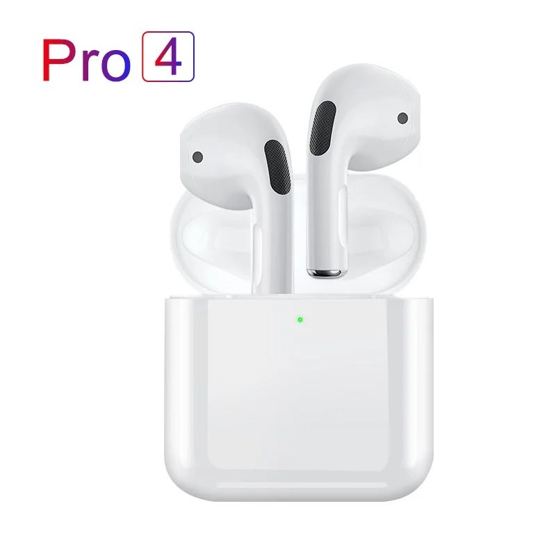 Pro 4 tws fones de ouvido sem fio fone de ouvido bluetooth compatível 5.0 fone de ouvido à prova dbluetooth água com microfone para xiaomi iphone pro4 fones de ouvido - Melhor Electrónica