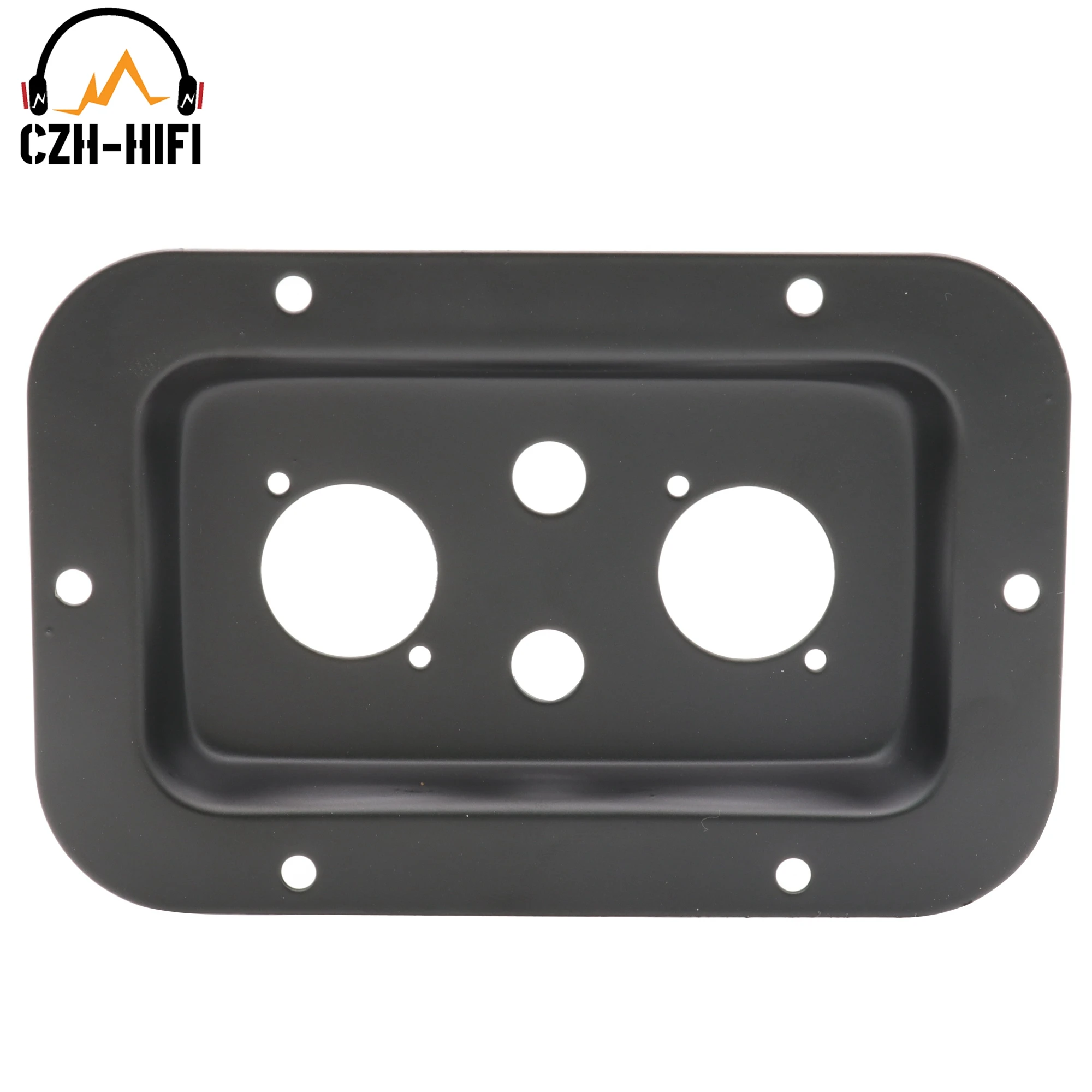 Professional Speakon Jack Plate with XLR Phono Connector
