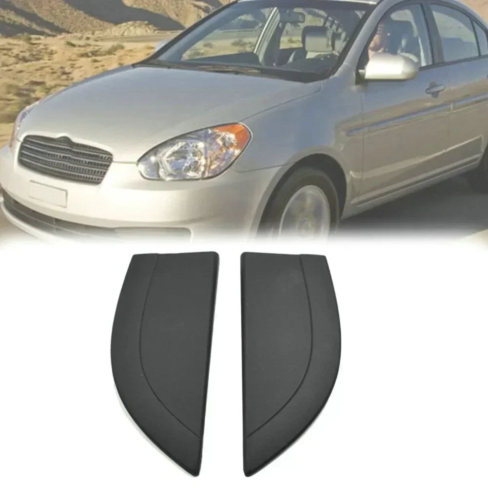Rear Door Molding Replacement 1 Pair Car Rear Door Outside Pillar For Delta Molding Panel 83840-1E000 For Hyundai Accent 2006-2010