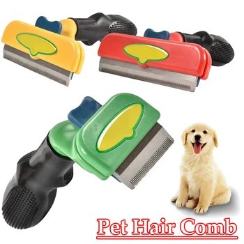 Dog Brush Grooming Accessories Pet Hair Knotting Remover Large Dogs Cat Short Long Hair Anti Lice Combs Cat Hair Care Supplies 1