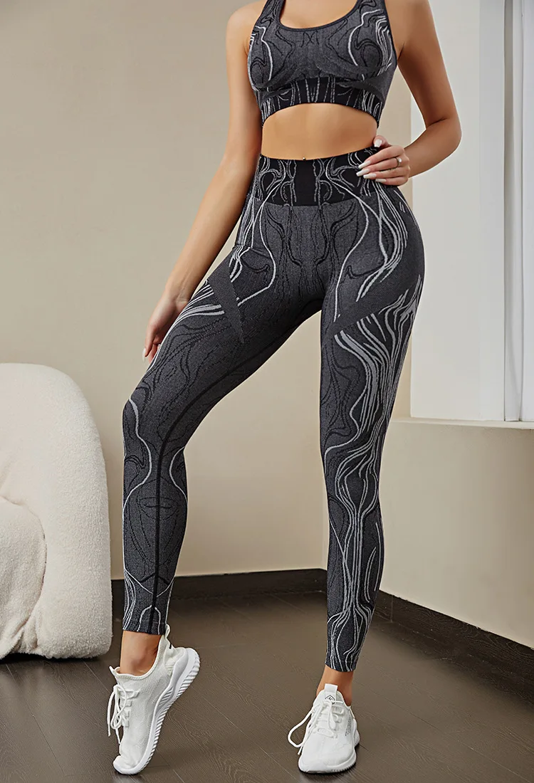 ATHVOTR Newest Stripes Leggings Women 
