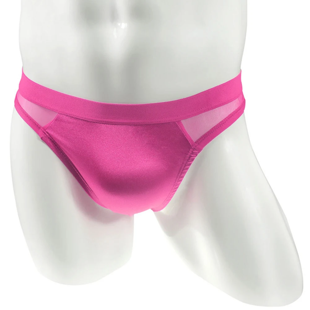 

Sexy Men U Convex Pouch Briefs Comfy Underwear Breathable Shorts Underpants Sexy Lingerie Sheer Triangle Brief