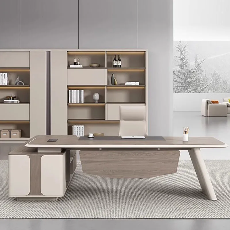 

Height Gadgets Standing Desk Office Height Corner Modern Writing Office Desk Drawer Mesa Para Compuatador Furniture Office