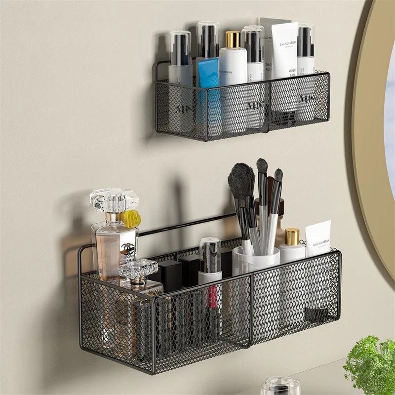 Bathroom Shelves No drill Wall Mount Corner Shelf Shower Storage Rack