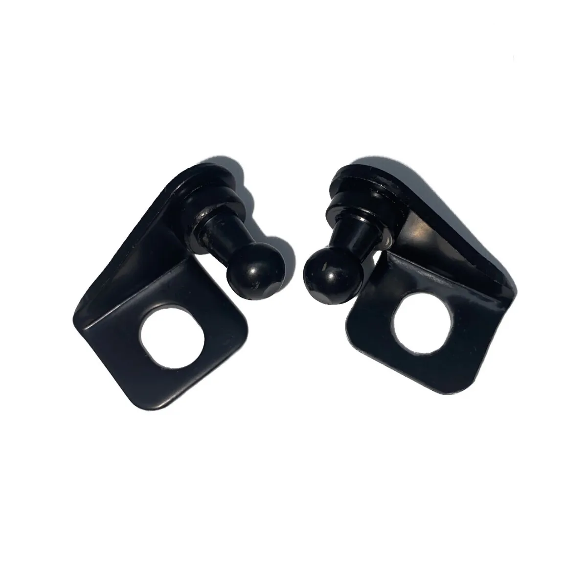2Pcs Universal 10mm Car Ball Stud Mounting Brackets Connector for Gas Spring Struts Lift Support Shock gas spring gas strut fitting