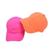 Low Profile Cotton Baseball Cap Fluorescent Neon Bright Solid Color Sunscreen Outdoor Sports for Snapback Trucker Dad Ha 5