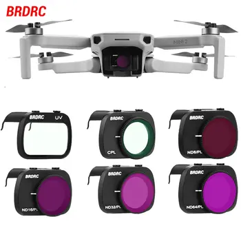드론 카메라 렌즈 필터 세트, DJI 미니 2 SE UV CPL ND 8 16 32/64 PL 광학 유리, 쿼드콥터 매빅 미니 SE 액세서리