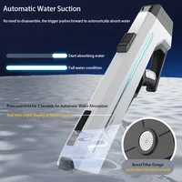 Powerful Water Gun Automatic Continuous Shooting Electric Water Blaster Pistol Water Play Pool Summer Beach Toys For Kids Adult 2