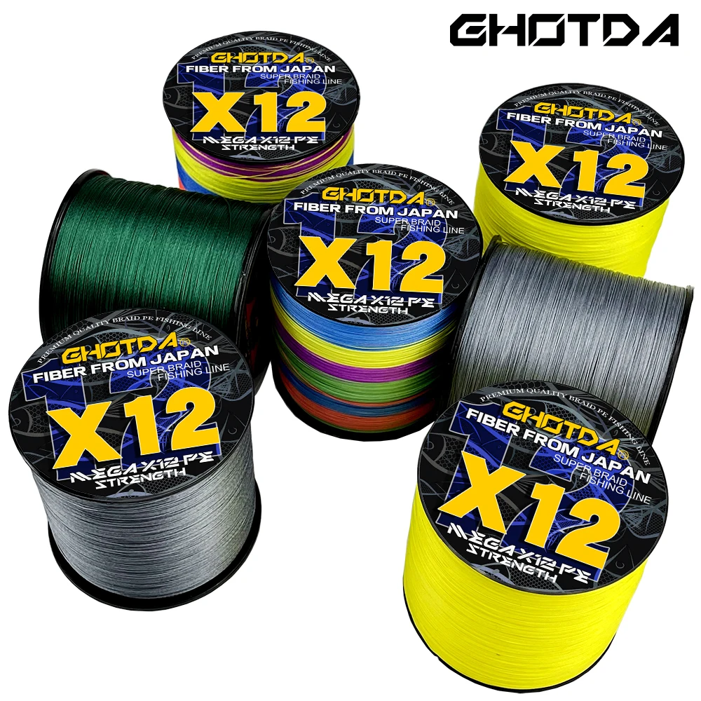 12 Wires Multifilament Fishing Lines Fishing Line Tool New 12