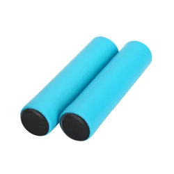 Silicone Sponge Anti-Skid Shock Absorbing Bicycle Handlebar Grips (BLUE MIST)