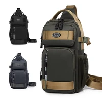 Les sacs à bandoulière neutres pour hommes et femmes conviennent aux voyages, comprenant des sacs à bandoulière et des sacs de voyage, un sac de poitrine pour hommes 2