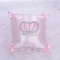 High Quality Modern Custom Pillow Luxury Wholesale Custom Portable Newborn New Design Baby Gold Cushion Jewelry Cushionwholesale 2