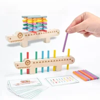 Montessori Holzspielzeug Farb- & Puzzle Lernset