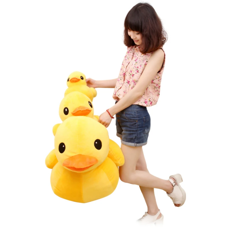 20cm Kawaii Big Yellow Duck Mini Plush Dolls Toy for Children Kids Baby Girl fashion dolls