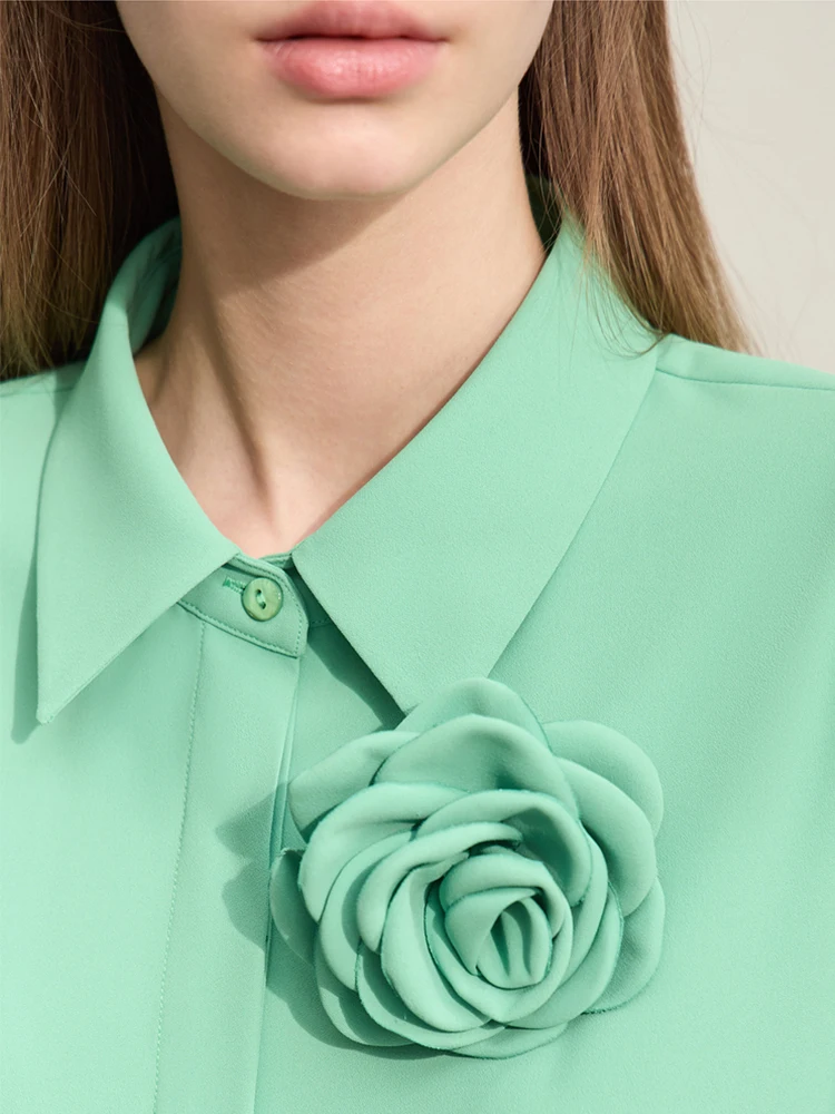 Рисунок 5 - Женская шифоновая рубашка Amii в минималистском стиле