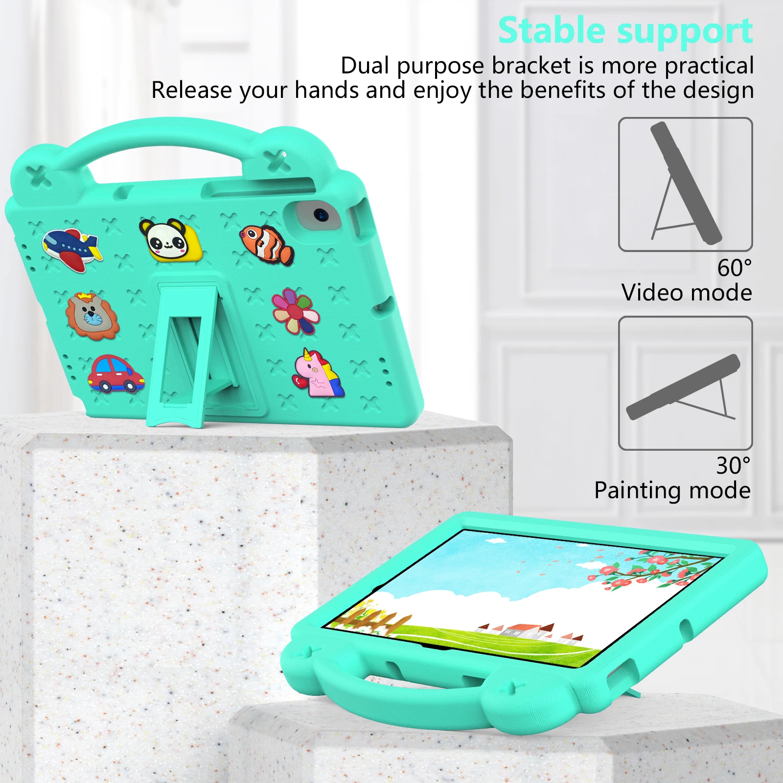 Kid-Friendly EVA Bear Shockproof Case