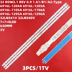 Universal LED TV Backlight Replacement Kit (6 PCS For 2 TV)