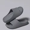 Big Size 50 51 New Summer Women's Slippers Men's Bathroom Flip Flops Concise Solid Color Shoes Home Non Slip Flats Beach Sandals 2
