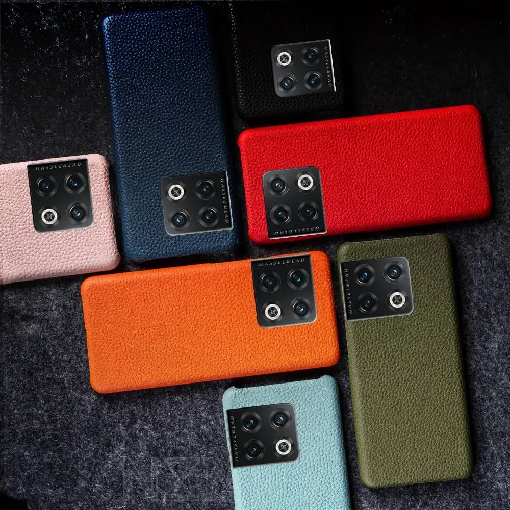 Luxury Real Genuine Leather Phone Case - Premium Back Cover Coque Capa