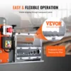 VEVOR Electric Wire Stripping Machine Cable Stripper Peeler 750W 1.5-32mm 10 Channels Acrylic + Aluminum Scrap Copper Recycling 3