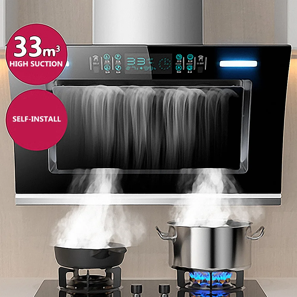 Version Range Hood Large Suction Wall-Mounted Hood