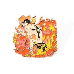 Trendy Anime - Inspired Enamel Pins - Stylish Metal Badges & Cosplay Accessories (XZ3236)