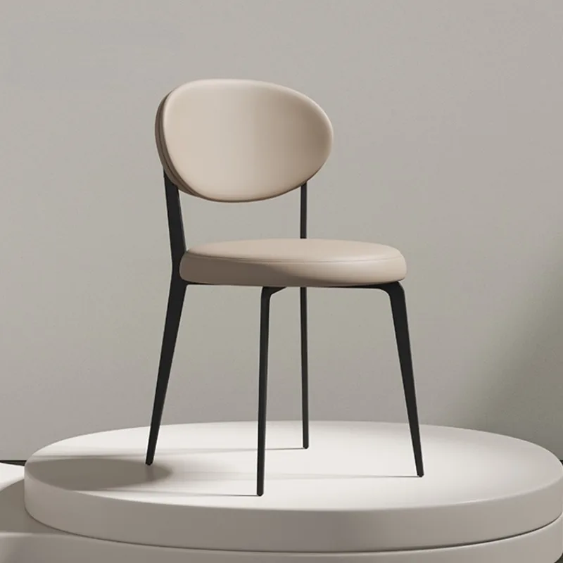 

Italian Dining Chair Home Modern Minimalist Designer Chair Backrest Chair Nordic Small Apartment Restaurant Stool furniture