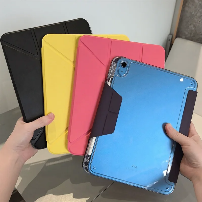Premium Smart Tablet Case with Pencil Holder and Auto Wake/Sleep Function
