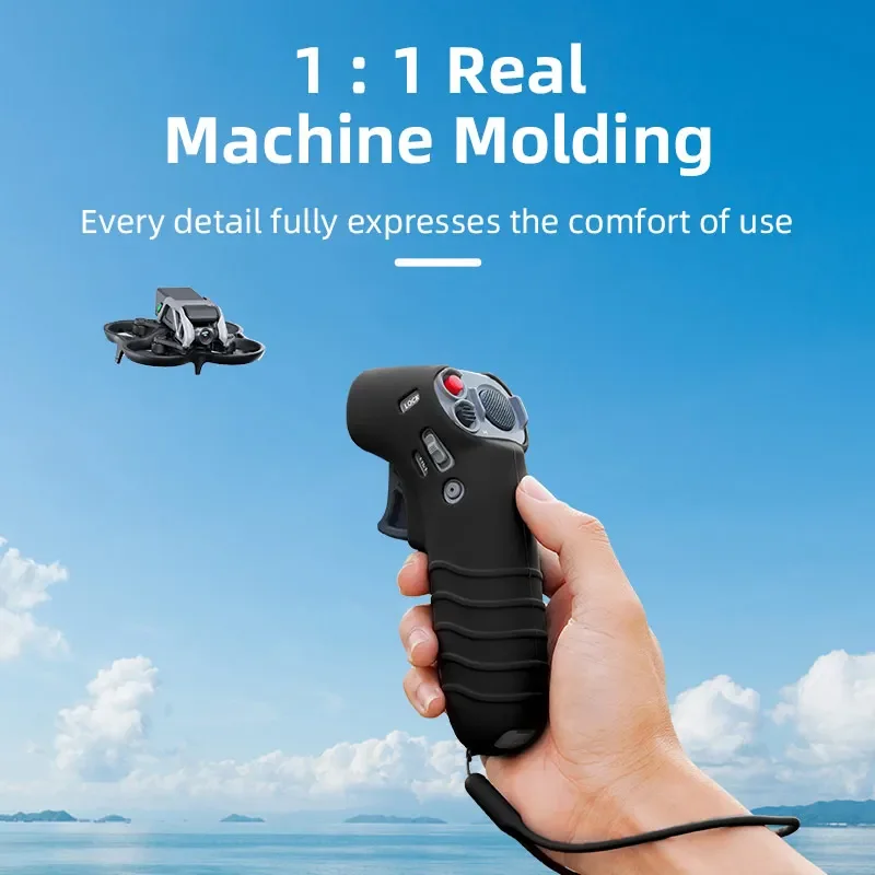 Custodia Protettiva In Silicone Per Dji Avata/Fpv Combo Motion Controller 2 Custodia In Pelle Tracolla Accessorio Per Cordino Anti-Smarrimento