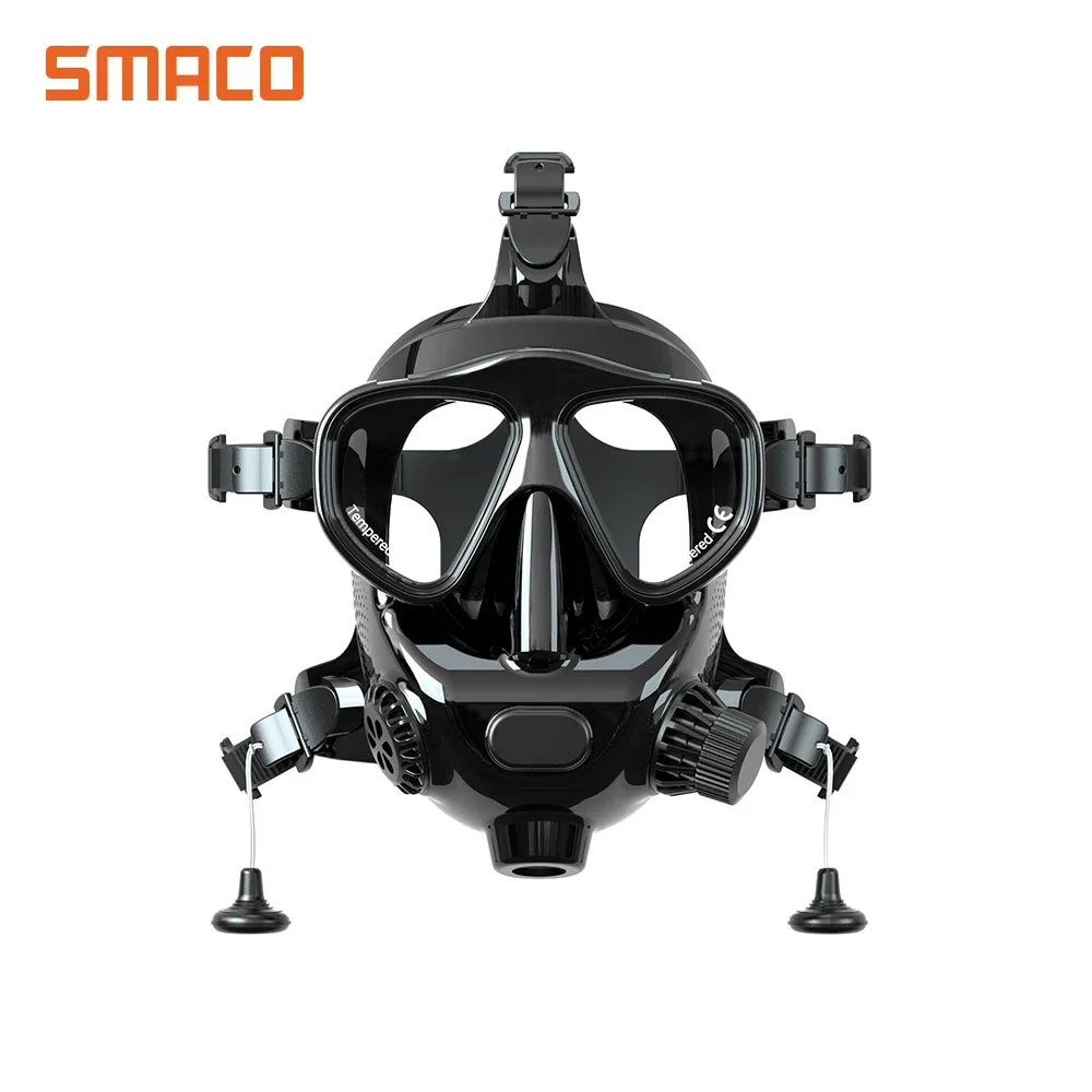 NEW underwater sports Professional set of equipment M8058 full face masks with 2L scuba air tanks DIVING GEAR
