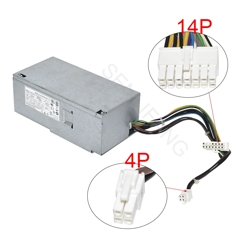 Fonte de Alimentação Apto para Thinkcentre E73 M78 M82 M83 M92 M92p M93 Psu 54y8921 54y8897 Ps424101 Max240w