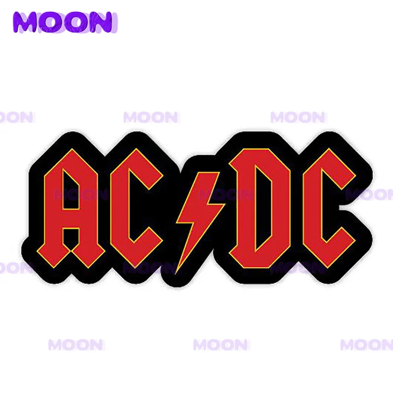 

Car Sticker DCAC DC AC Music Sticker Vinyl Decal Funny Car Sticker for Car Truck Window Bumper Laptop Decals Decoration