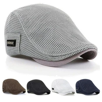 Breathable Mesh Beret Cap 1