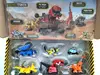 With Original Box Dinotrux Dinosaur Truck Removable Dinosaur Toy Car Mini Models Children's Gifts Dinosaur Models 1