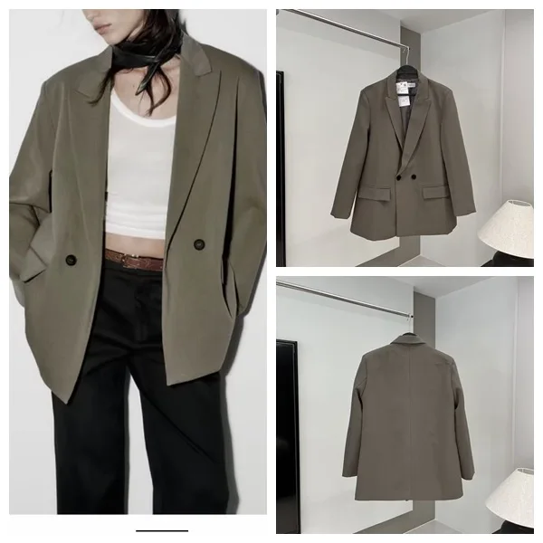 

Blazer for Women Ropa De Invierno Mujeres Top Mujer Abrigo Clothes Women Clothes Old Money Style Women Harajuku Blazer for Women