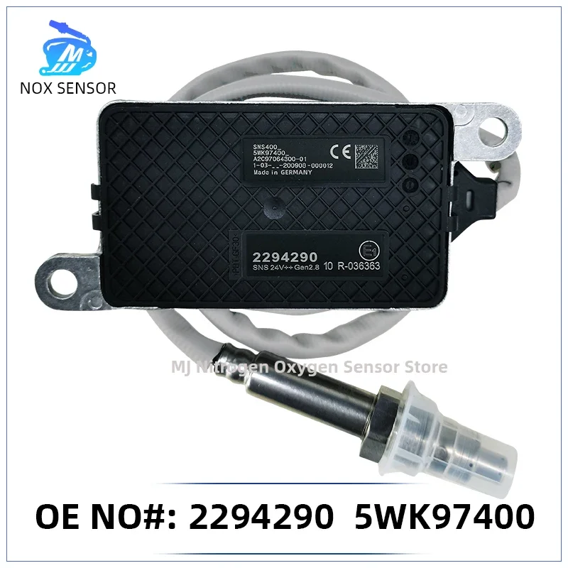 

2294290 5WK97400 Original New Nitrogen Oxygen NOx Sensor For Scania Engine Truck 2064768 2247380 2296800