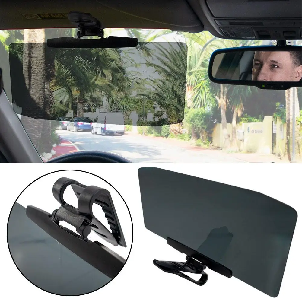 

Car Sun Visor Polarized Sunshade Plate Anti-Glare Rotatable Adjustable Sun Automotive Interior Sunshield For SUV Truck