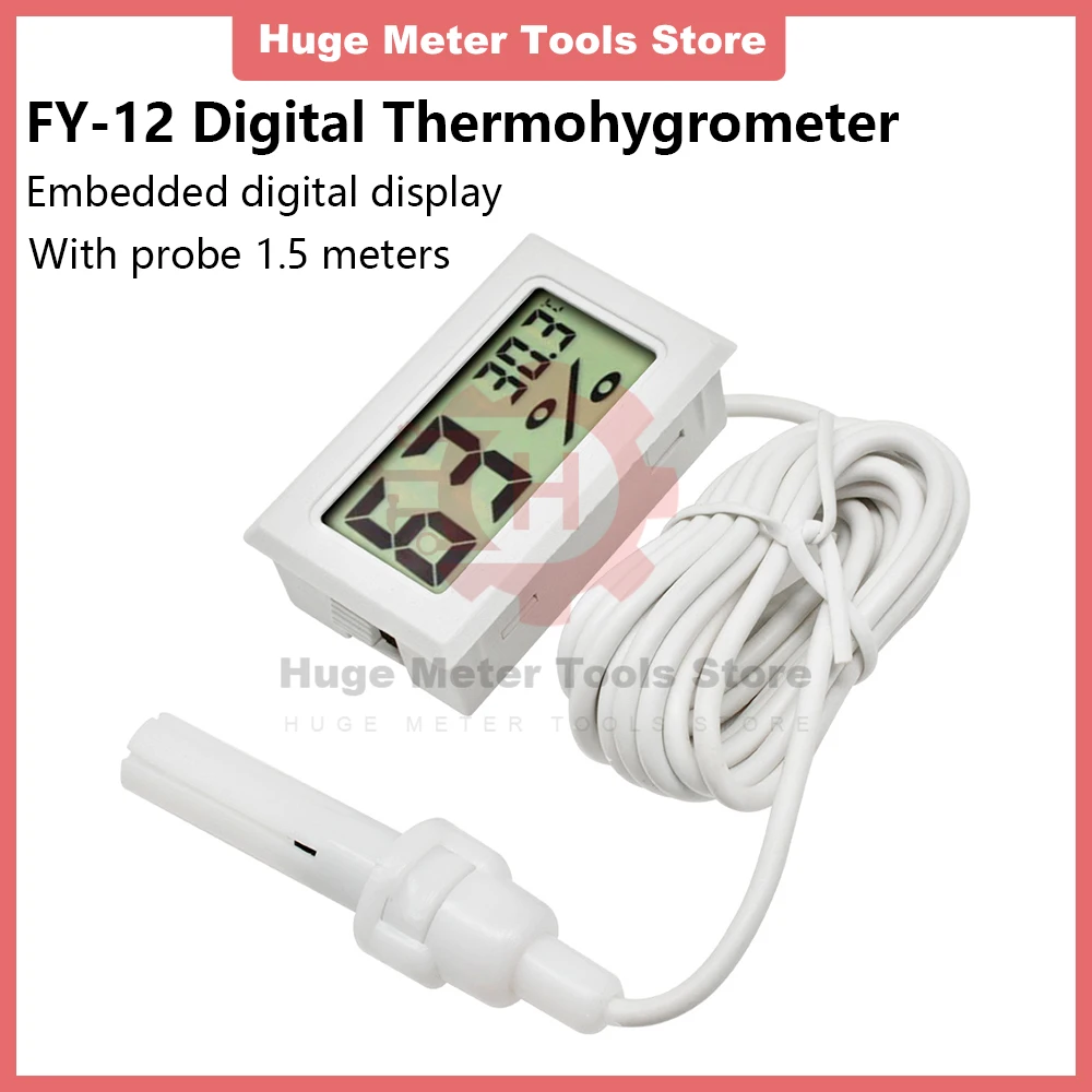 Indoor Digital Mini LCD Thermometer Hygro-Thermometer Hygrometer -40 ° C 70 ° C